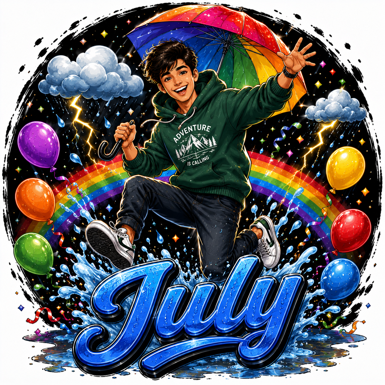 July
