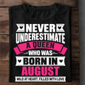 008-15- Never Underestimate A Queen - August