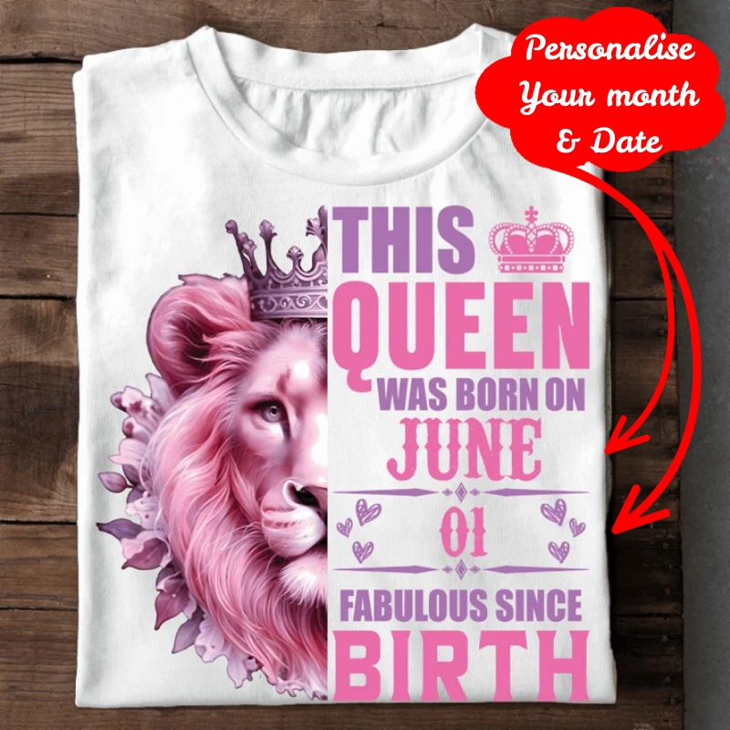 013-01- This Queen – Personalise Your Month