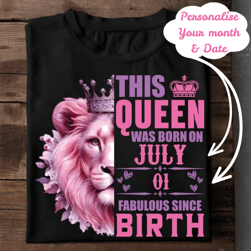 013-01- This Queen – Personalise Your Month