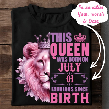 013-01- This Queen – Personalise Your Month