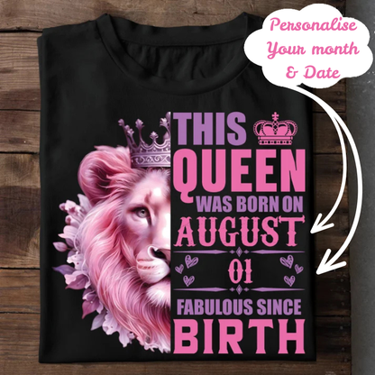 013-01- This Queen – Personalise Your Month