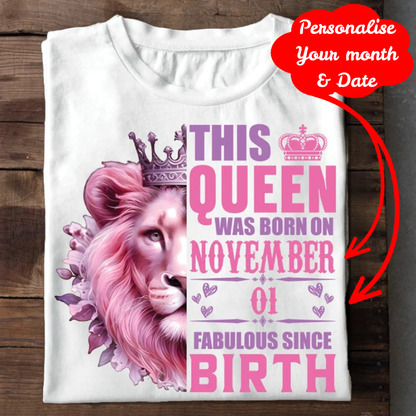 013-01- This Queen – Personalise Your Month