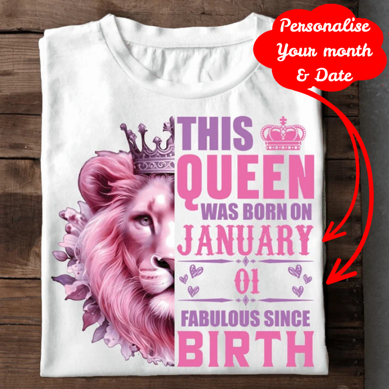 013-01- This Queen – Personalise Your Month
