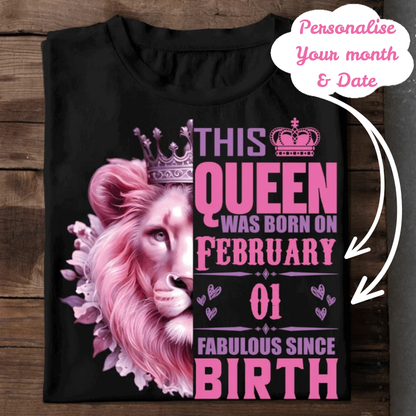 013-01- This Queen – Personalise Your Month