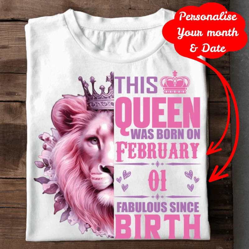 013-01- This Queen – Personalise Your Month