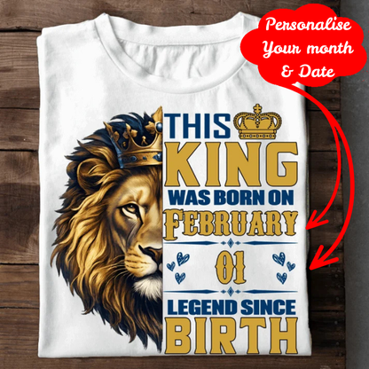 013-02- This King – Personalise Your Month