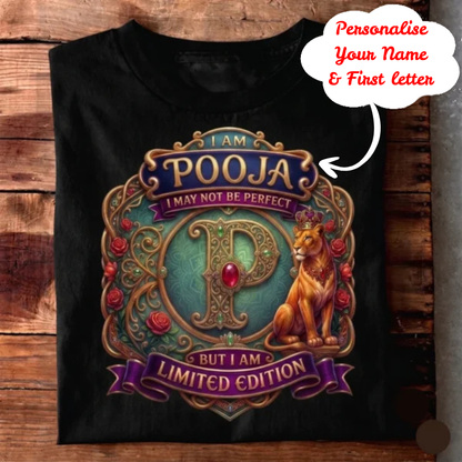 014-02- Personalise Your Name T-shirt For Women