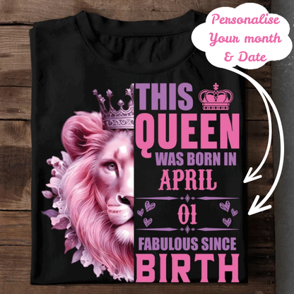 013-01- This Queen – Personalise Your Month