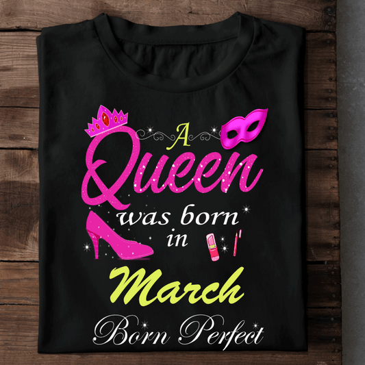 003-09- A Queen Was Born In - March