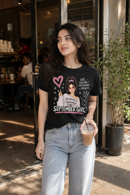 009-17- September Girl Tee | Soft & Unstoppable