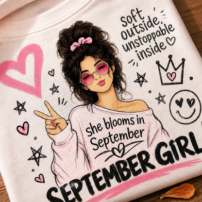 009-17- September Girl Tee | Soft & Unstoppable