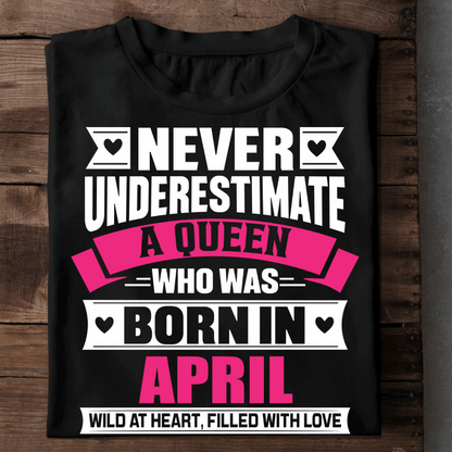 004-15- Never Underestimate A Queen - April