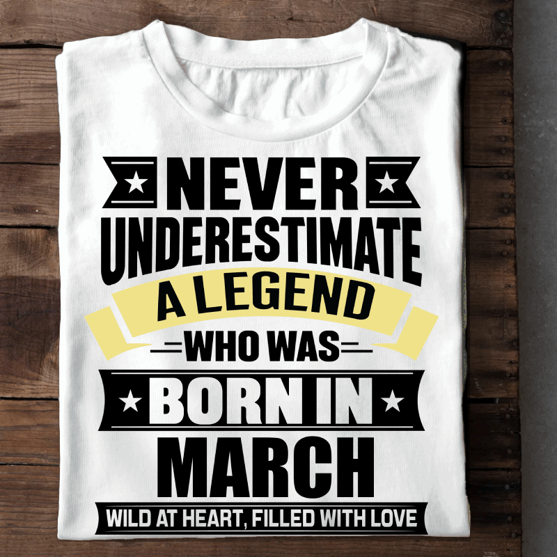 003-16- Never Underestimate A Legend - March