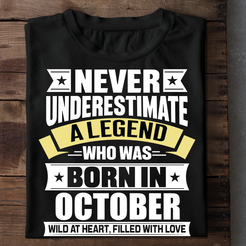 010-16- Never Underestimate A Legend - October