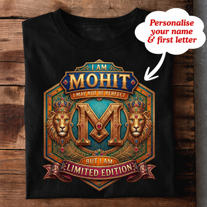 014-01- Personalise Your Name T-shirt For Men