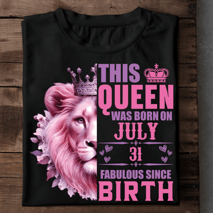 007-01- This Queen – July 31